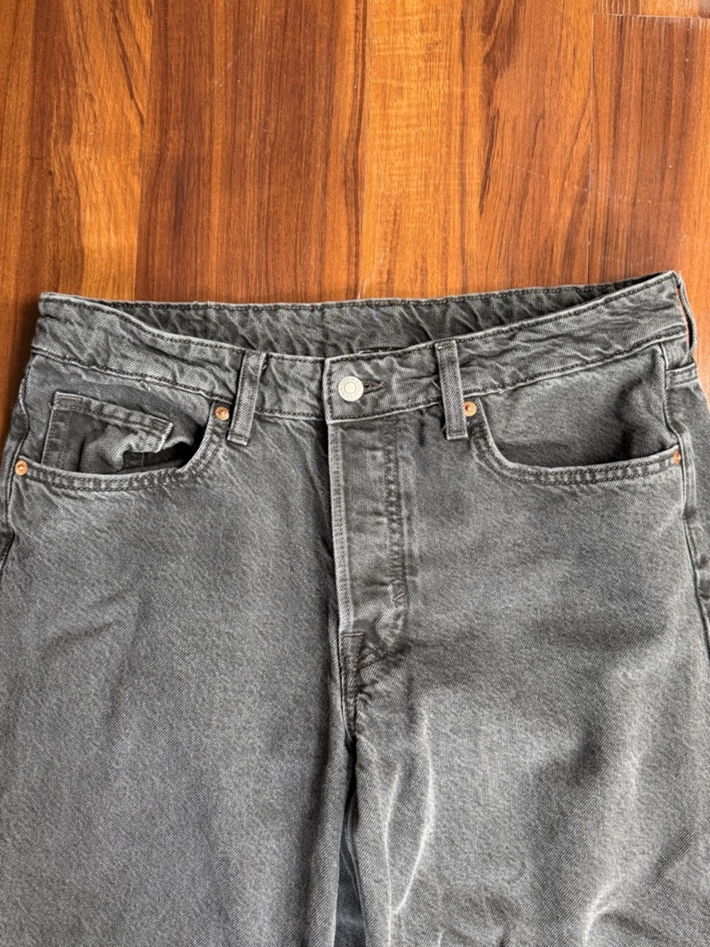 H&M Baggy Wide Low Ankle Jeans 8 - Picture 3 of 8